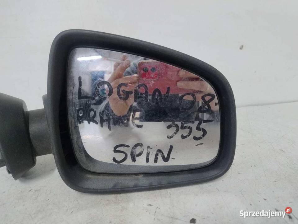 LUSTERKO PRAWE DACIA LOGAN 5 PIN EU
