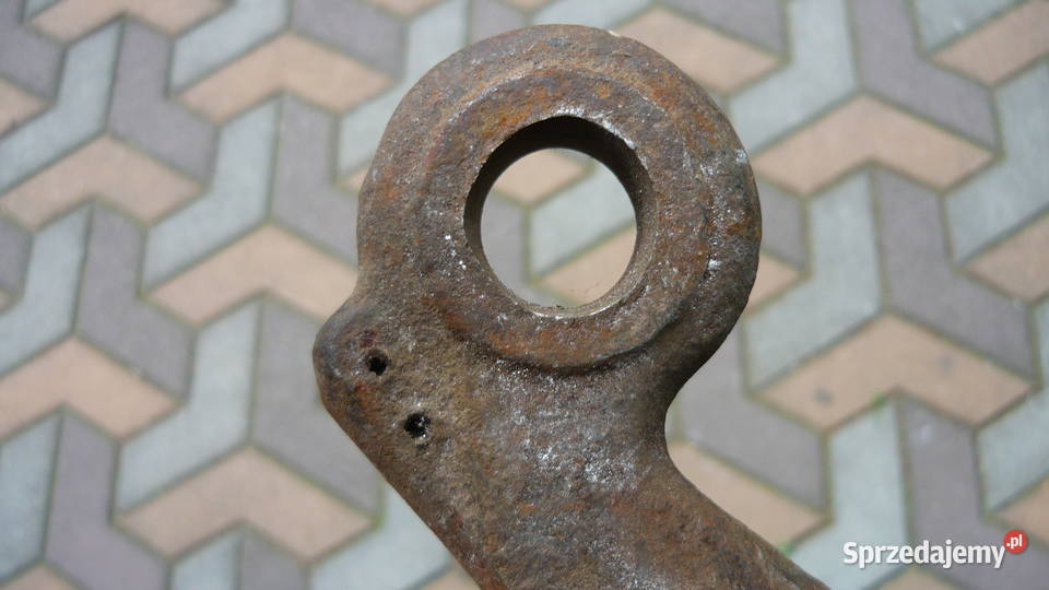 Hak stalowy 15 T ucho 22 mm do liny stalowej Pozostałe Sokółka