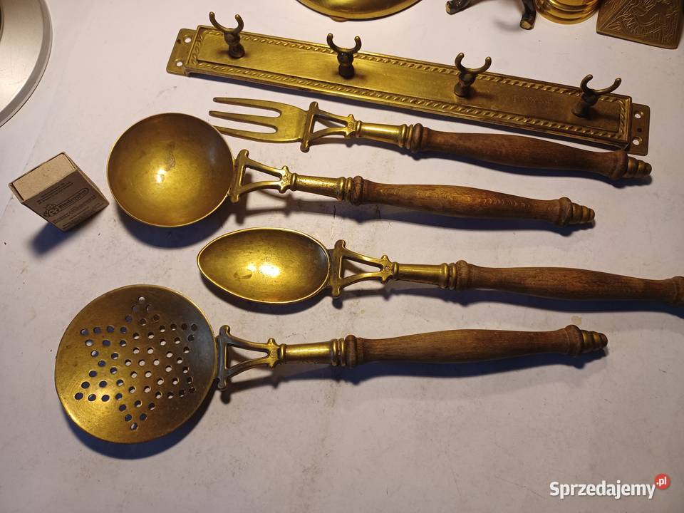 Nabory kuchenne Mosiądz Kolekcja Poznań