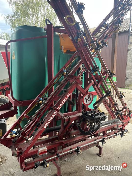 Sprzedam opryskiwacz promar 1200l lanca 15m Rolnictwo Parczew