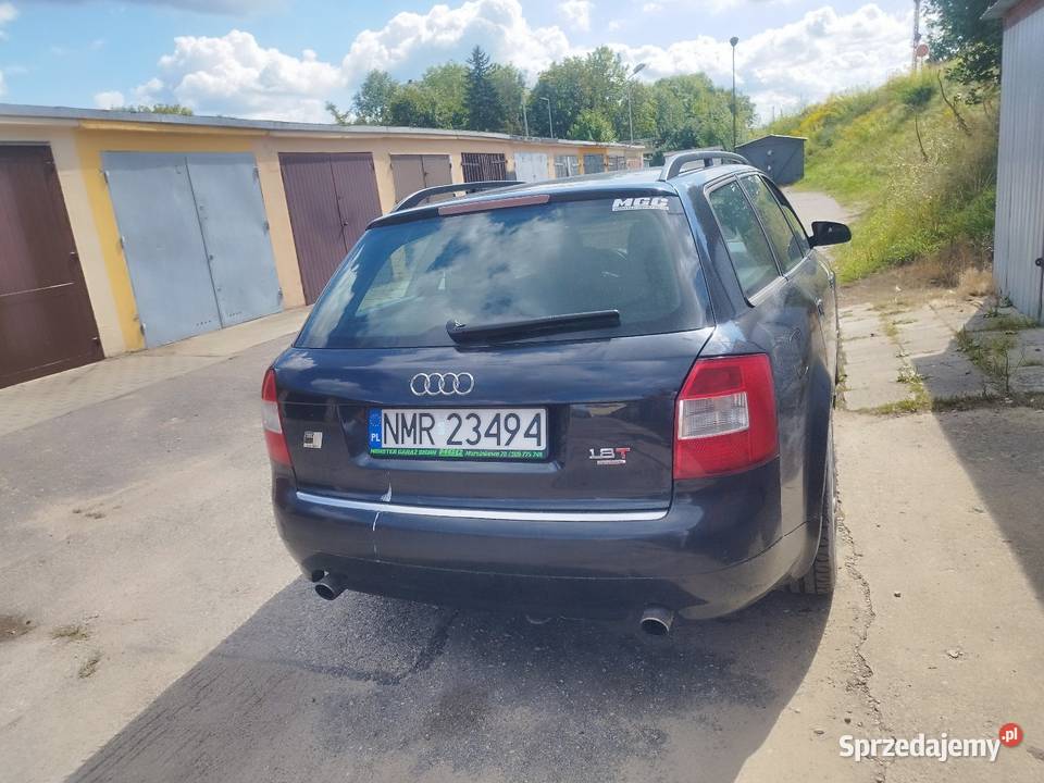 A4 b6 quattro LPG avant 18T A4 warmińsko-mazurskie Mrągowo