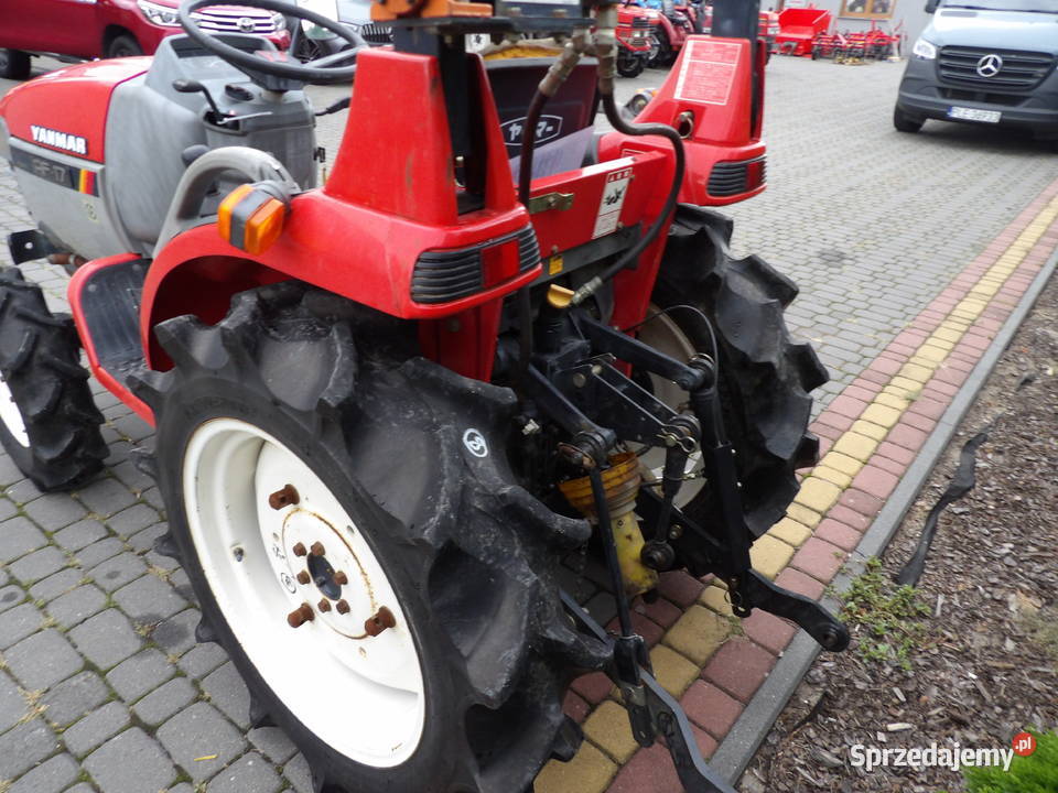 Yanmar AF 17 4x4 wspomaganie Rewers mini traktor wielkopolskie Włoszakowice