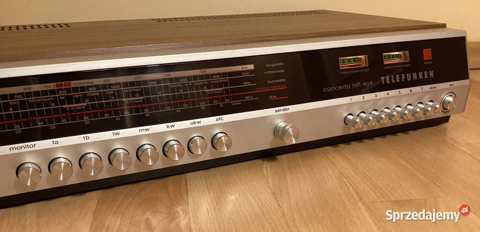 Amplituner Wzmacniacz TELEFUNKEN Concerto 404