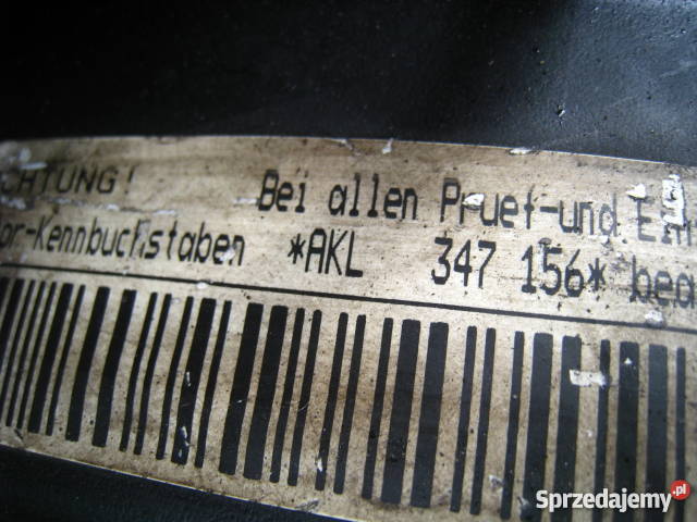 Silnik benzynowy AKL do Audi A3 16 16V 1998r Gończyce