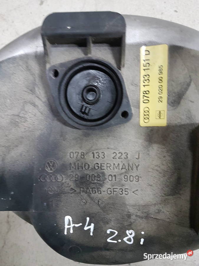 AUDI A4 A6 28 ACK KOLEKTOR SSACY 078133223J wielkopolskie Turek