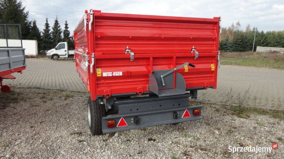 Przyczepa jednoosiowa MetalFach T703A1 38T Jarocin