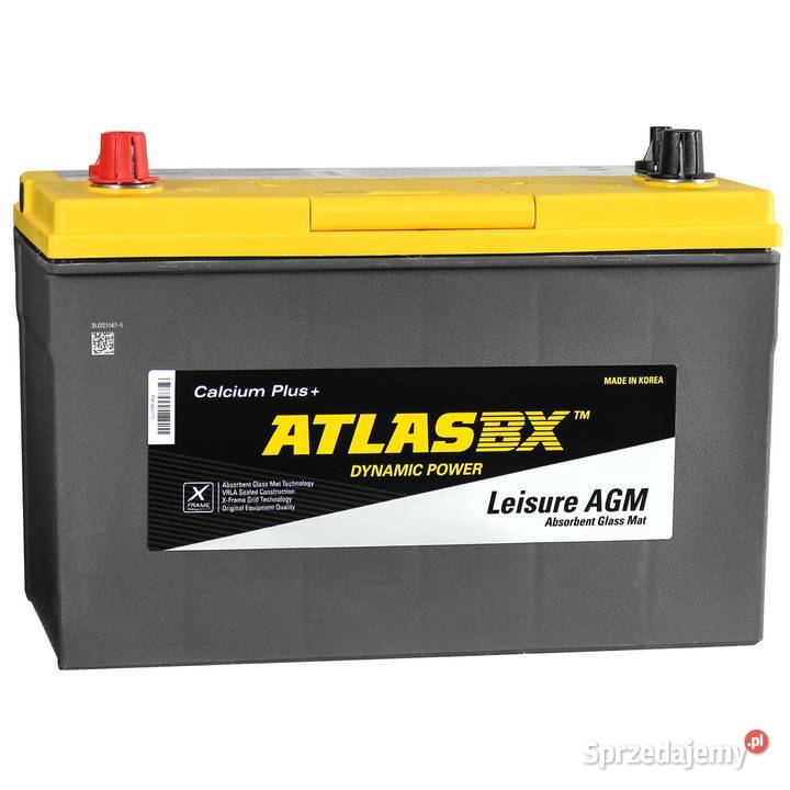 Akumulator ATLAS AGM BX Dynamic Power 100Ah mazowieckie Szydłowiec