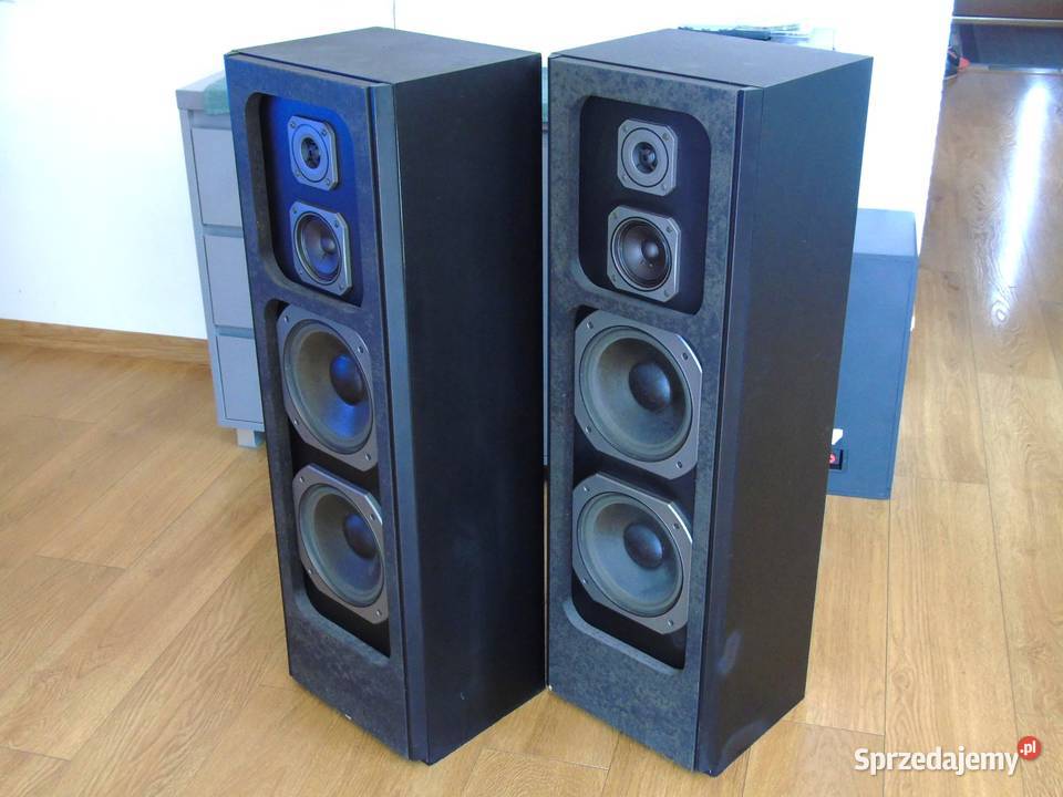 Kolumny stereo SHARP CP7700 sprawne i mocne 2 x Jasło