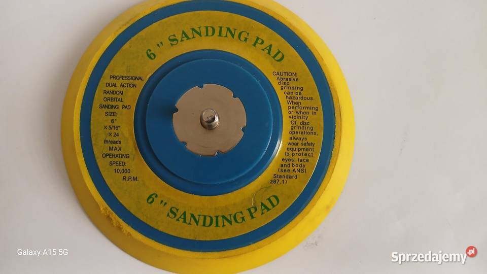 szlifierka pneumatyczna mimośrodowa