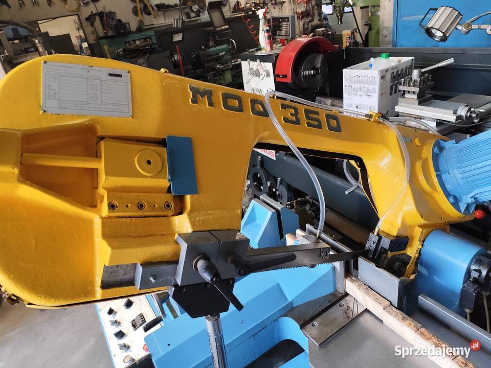 DodaPiła taśmowa automatyczna z podajnikiem Produkcja Maków Podhalański