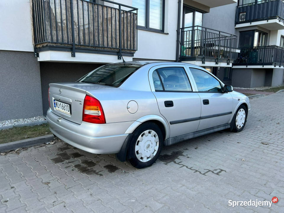 Opel Astra 16 Benzyna 2001r 1 Właściciel Z Warszawa