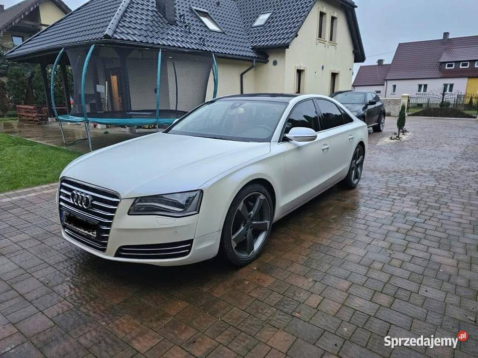 Audi A8 Dr V6 30 Diesel Quattro 2012 r Oleśnica
