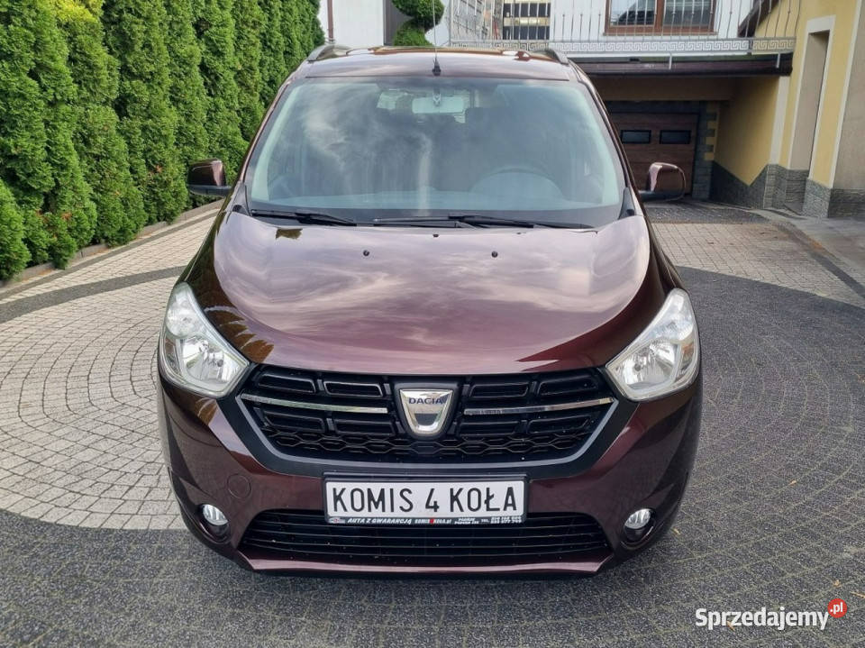 Dacia Lodgy 7 Foteli Navi Klima Kamera GWARANCJA garażowany mazowieckie sprzedam