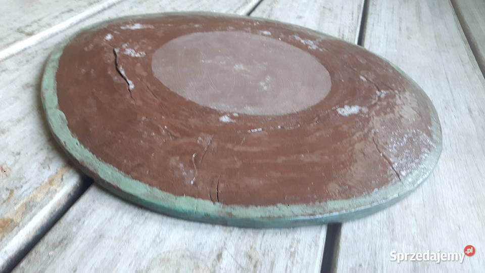 Talerz ceramiczny ręcznie wykonany