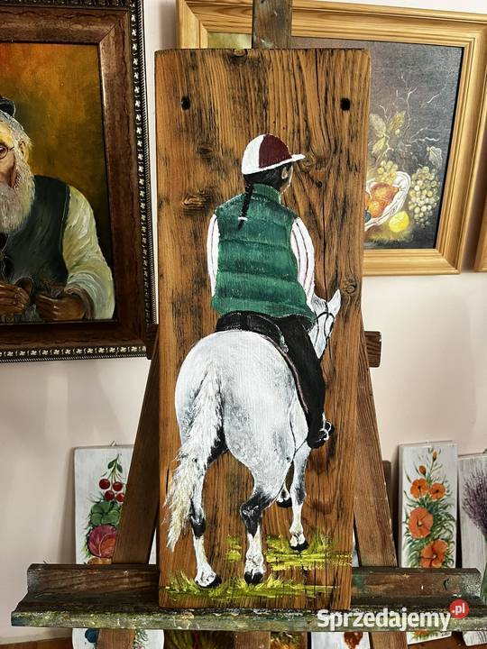 Konie na starych deskach Osmolice Pierwsze