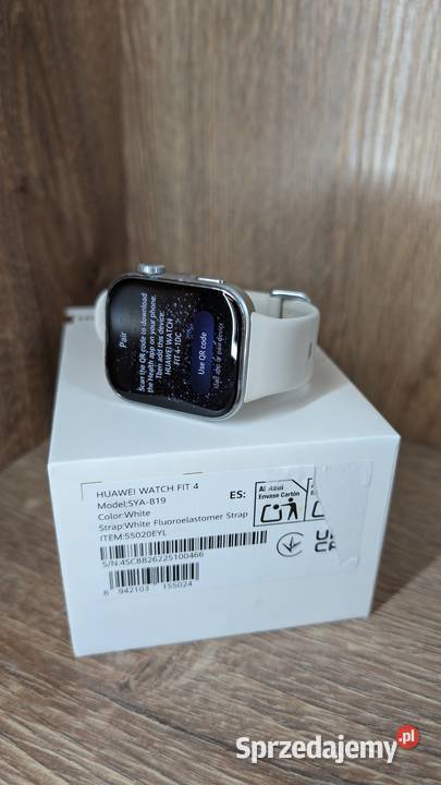 Smartwatch HUAWEI WATCH FIT 4 Model SYAB19 White Ruda Śląska sprzedam