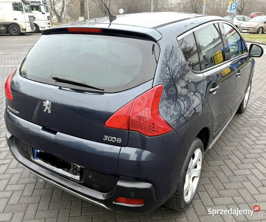 Peugeot 3008 16 HDI Ładny Klima Serwisowany komputer pokładowy Słupca