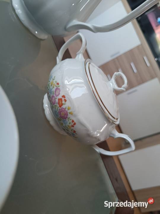 Serwis kawowy Stara porcelana Tychy