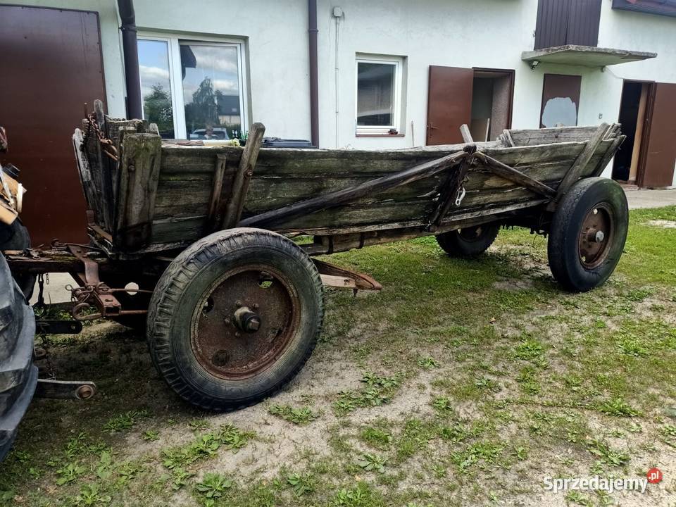 Różne maszyny rolnicze Przyczepy Kopaczka nieuszkodzony
