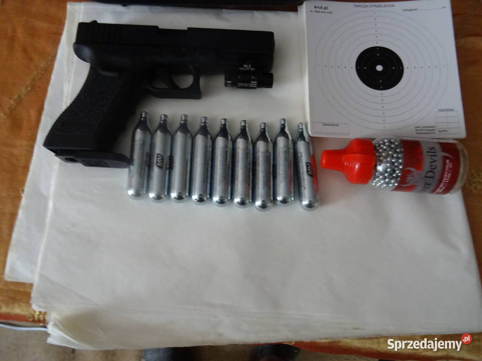 Wiatrówka Glock 17 5 gen dodatki Okazja Tanio Lubartów sprzedam