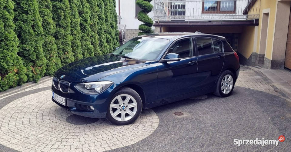 BMW 116 6Bieg Climatronic Super Stan GWARANCJA lakier metallic Samochody osobowe Płońsk
