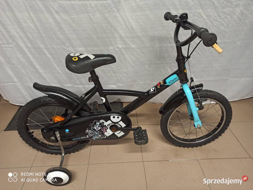 Rowerek Dzieciecy Firmowy Btwin PIRAT 16 kółka małopolskie Wieliczka sprzedam