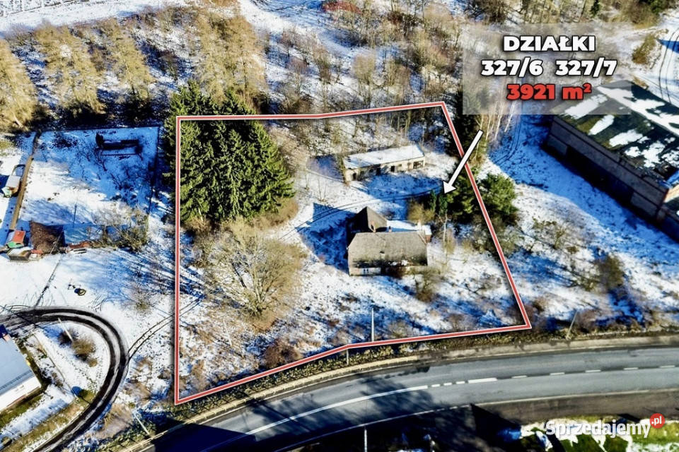 Na sprzedaż 3921 m DK8 z mediami Zielona Góra