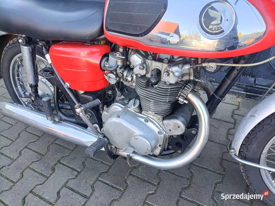 Honda CB 450 Black Bomber Honda Padniewko