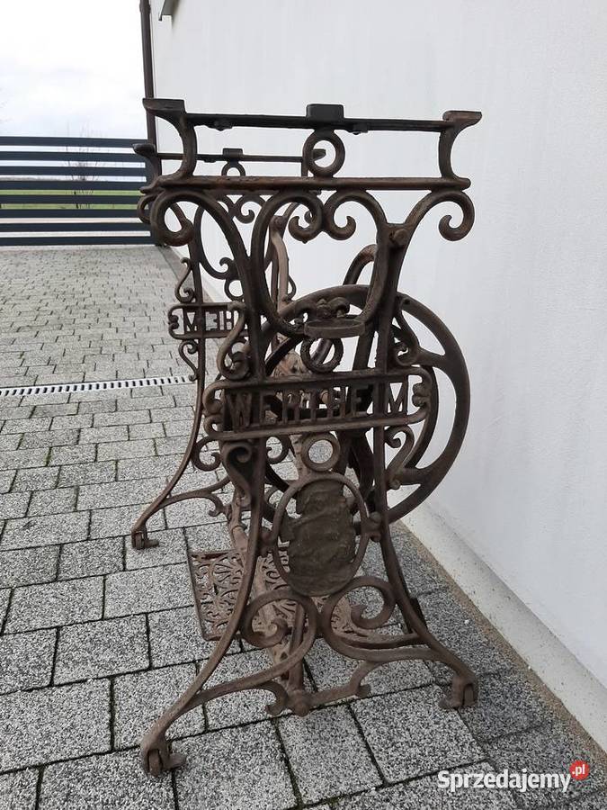 Nogi starej maszyna do szycia ELEKTRA wielkopolskie Leszno