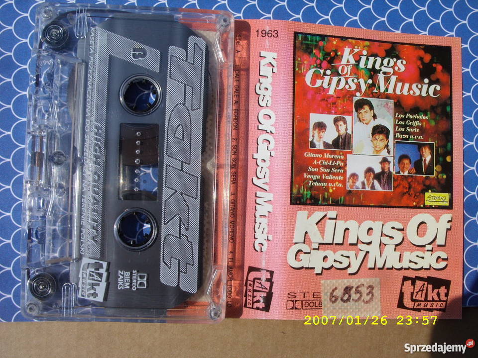 Folk kaseta GIPSY KING MUSIC