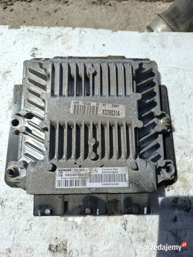 Komputer Sterownik Silnika Peugeot 307 20HDI Wisznice sprzedam