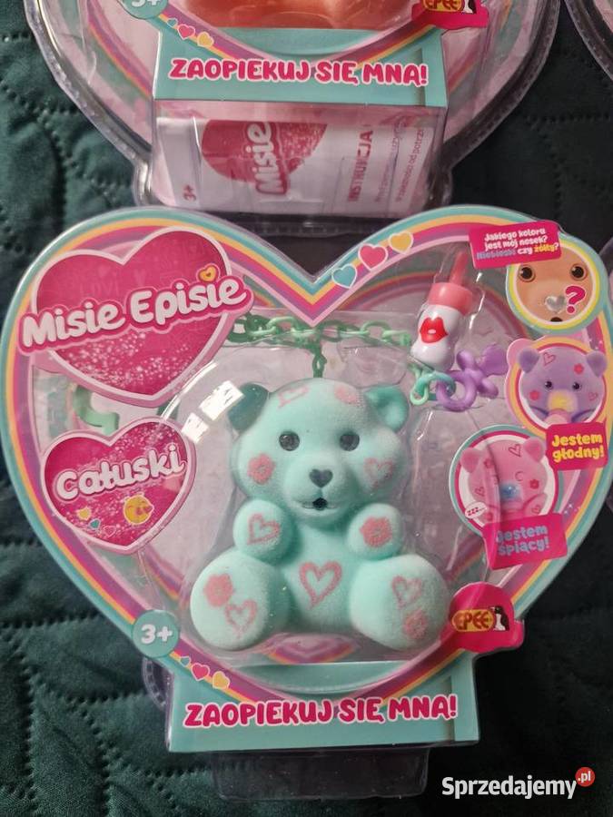 NOWE Misie Episie seria Całuski komplet zestaw 6 dolnośląskie Wrocław