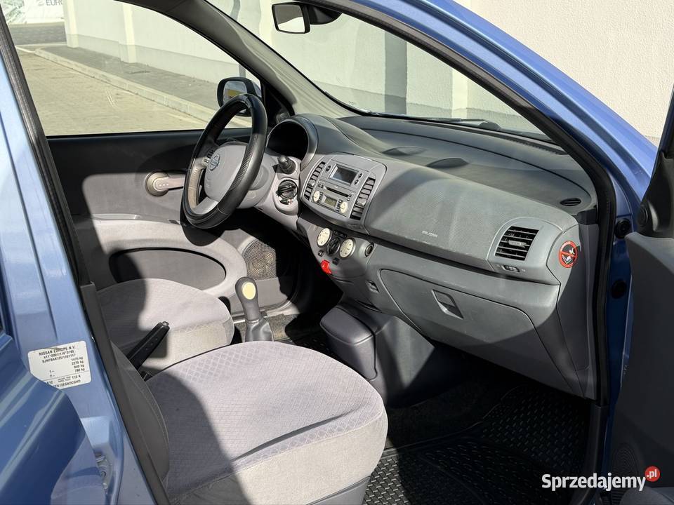Nissan Micra Benzynka 5Drzwi KlimaTronik Nowe pomorskie Starogard Gdański