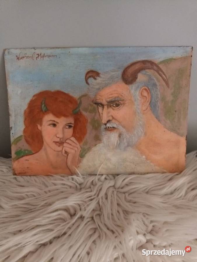 Sprzedam stary obraz olejny Malbork