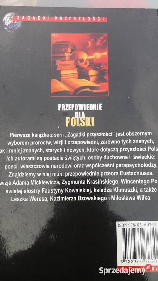 Przepowiednie Polski Collins książki Warszawa