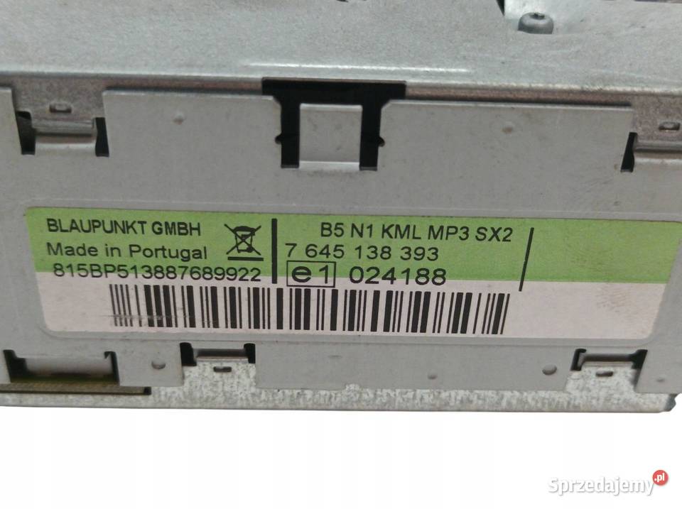 RADIO 9664769777 Citroen C4 I 20042010 Rok produkcji 2008