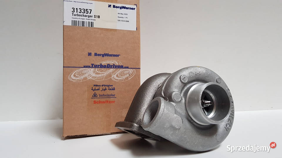 Nowa Turbosprężarka SCHWITZER 313174 313357 mazowieckie Siedlce sprzedam