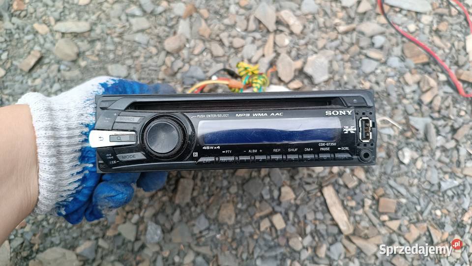 Radio samochodowe SONY CDXGT35U USB CD MP3 Sony Radłów