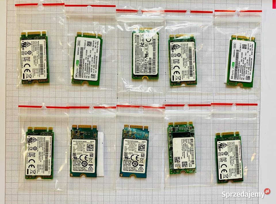 Dysk SSD 256GB M2 NVMe PCIe 2230 2242 SK Hynix