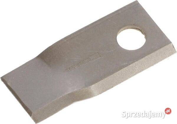 Nożyk kosiarki rotacyjnej prawy 107x48x4 mm Do kosiarek Kamionna