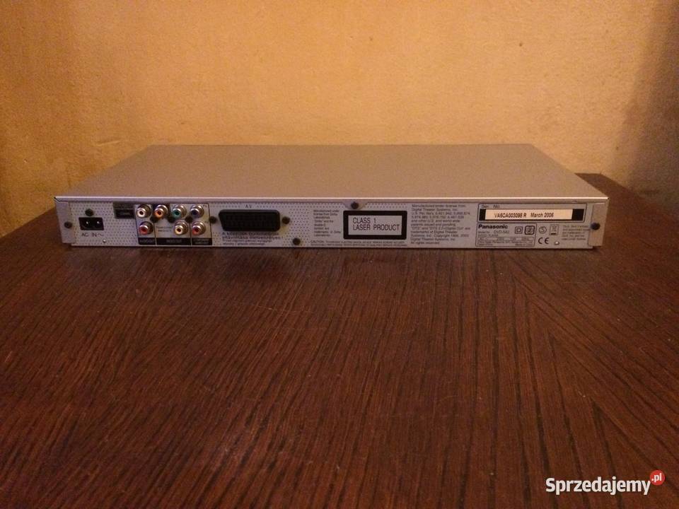 Panasonic DVD S42 stan idealny Warszawa