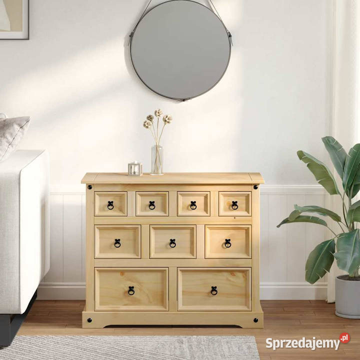 Komoda Corona 103x46x83 lite drewno sosnowe Warszawa