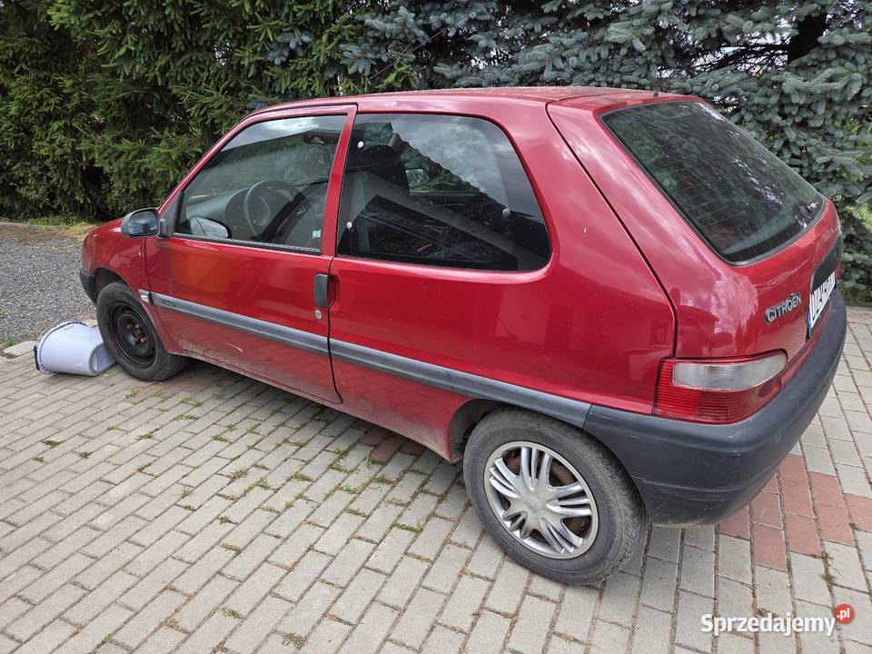 Citroen saxo czerwony Przyłęk