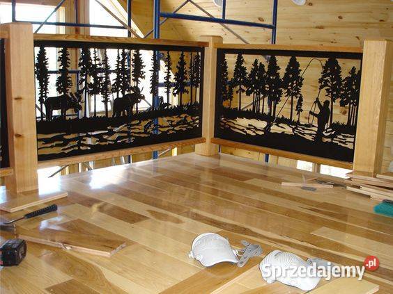 Balustrada metalowa wycinana laserowo balustrada Poznań