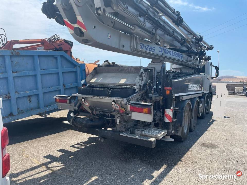 Pompa do betonu IVECO zab SERMAC 46mb Katowice