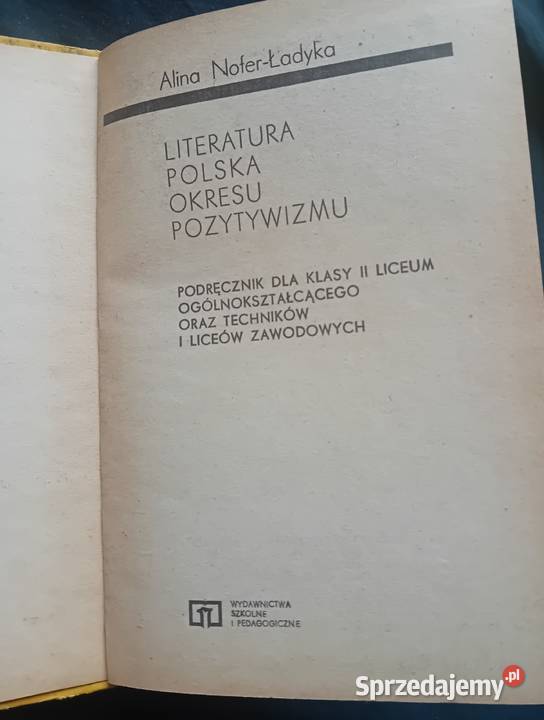 Alina NoferŁadyka Literatura polska okresu Koźminek