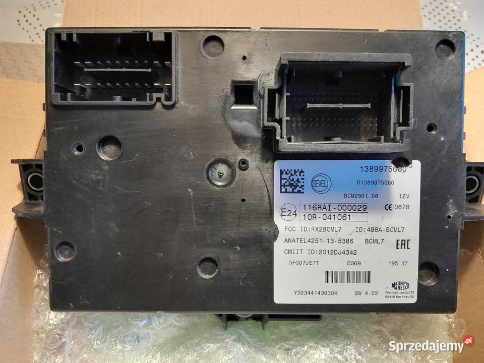 MODUŁ SKRZYNKA BCM FIAT DUCATO III 1389975080 warmińsko-mazurskie Elbląg