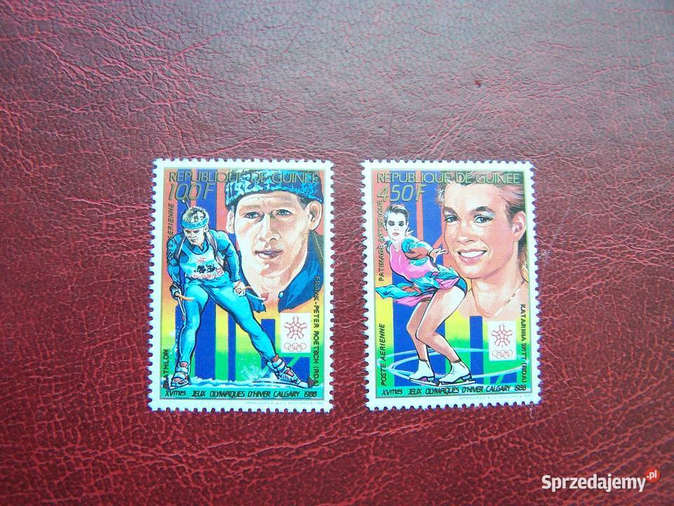Gwinea 1988 MNH Sport Olimpiada Calgary 88 Tychy