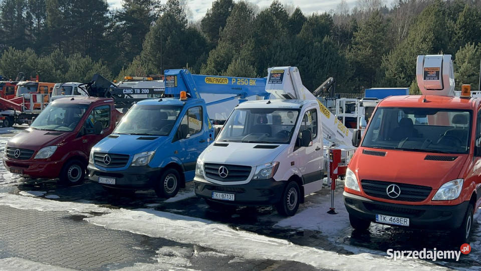 Mercedes Sprinter Podnośnik Koszowy 20m GSR Widełki