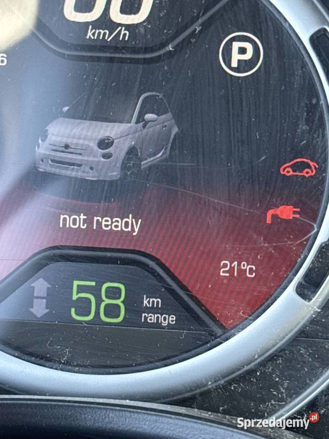 Fiat 500e automatyczna warmińsko-mazurskie Olsztyn